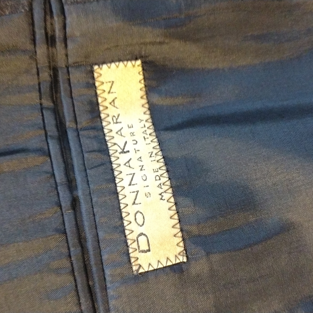 Donna Karen mostly wool , cashmere1% spandex suit